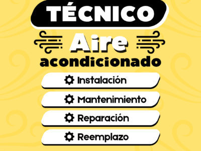 Electricista domiciliario e industrial.